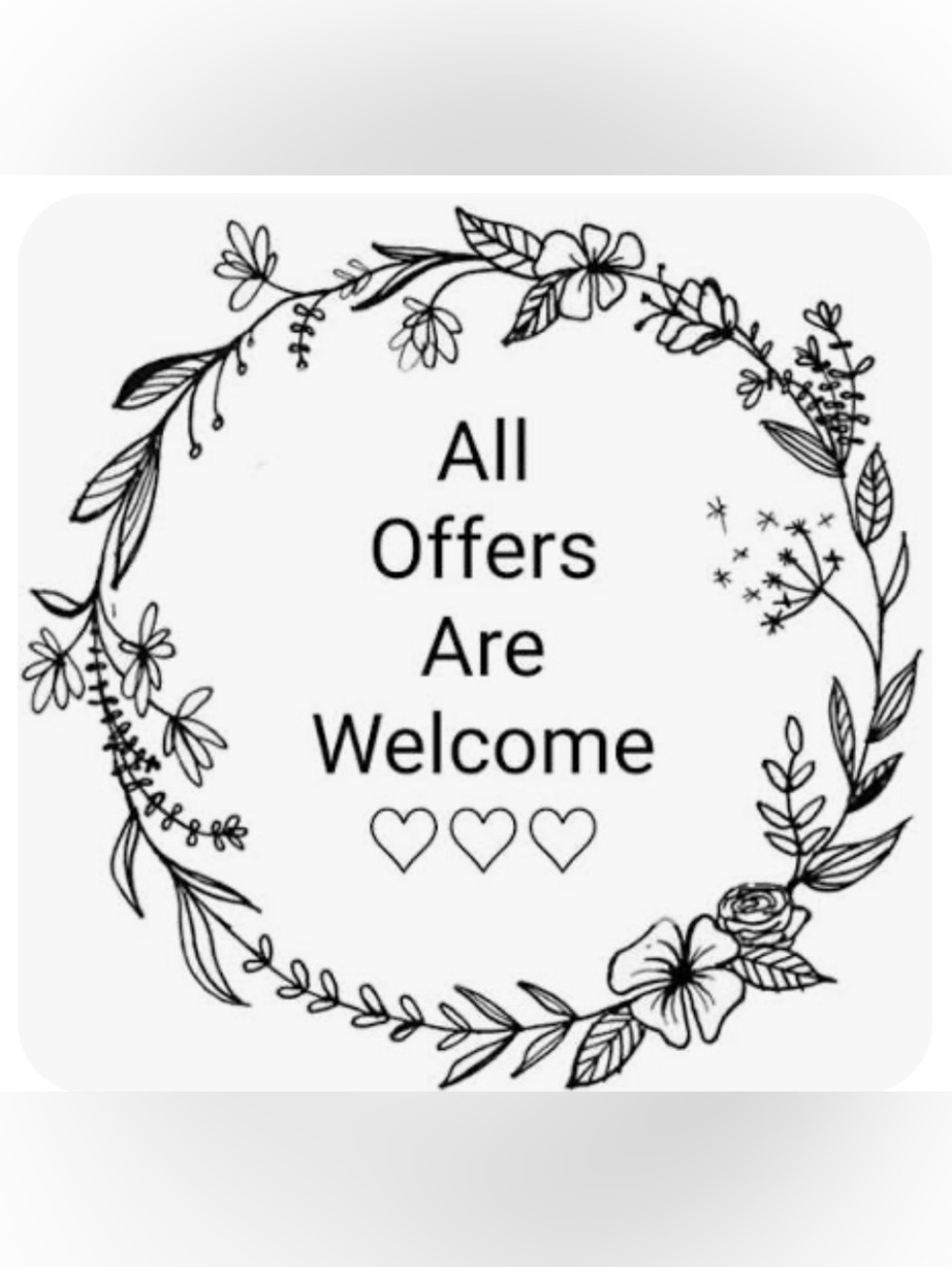 MAKE ME AN OFFER 💕